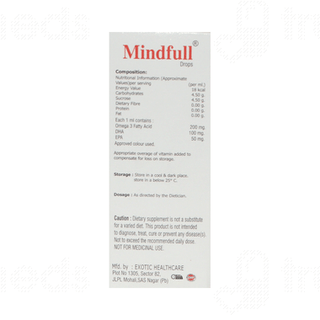 Mindfull Oral Drops 30ml