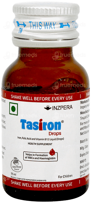 Tasiron Mango Flavour Oral Drops 15ml