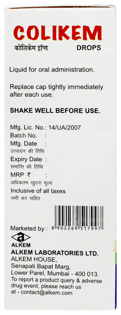 Colikem Oral Drops 15ml
