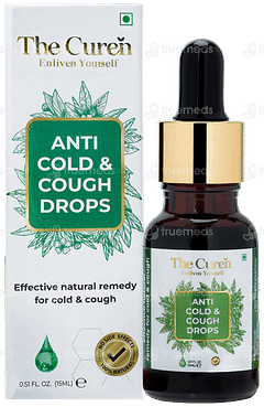 The Curen Anti Cold & Cough Oral Drops 15ml