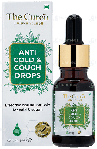 The Curen Anti Cold & Cough Oral Drops 15ml