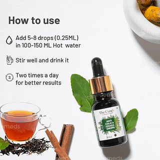 The Curen Anti Cold & Cough Oral Drops 15ml