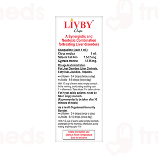 Livby Sugar Free Oral Drops 15ml