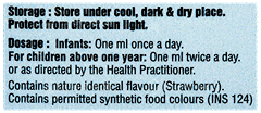 Rave 3 Strawberry Flavour Oral Drops 30Ml