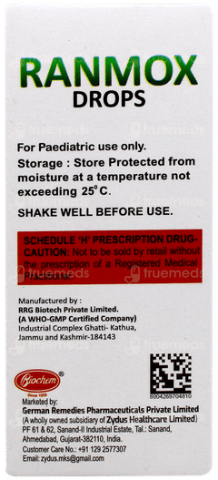 Ranmox Oral Drops 10Ml Ranmox Oral Drops 10Ml