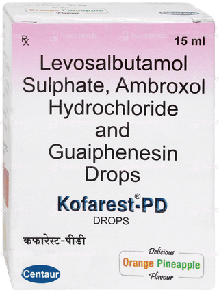 Kofarest Pd Orange Pineapple Flavour Oral Drops 15ml