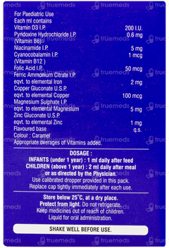 Kidicare New Formula Orange Flavour Oral Drops 15ml