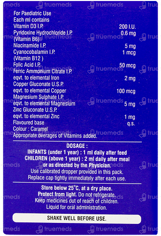 Kidicare New Formula Orange Flavour Oral Drops 15ml