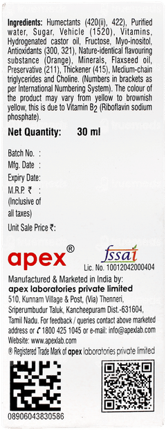 Zincovit Oral Drops 30ml