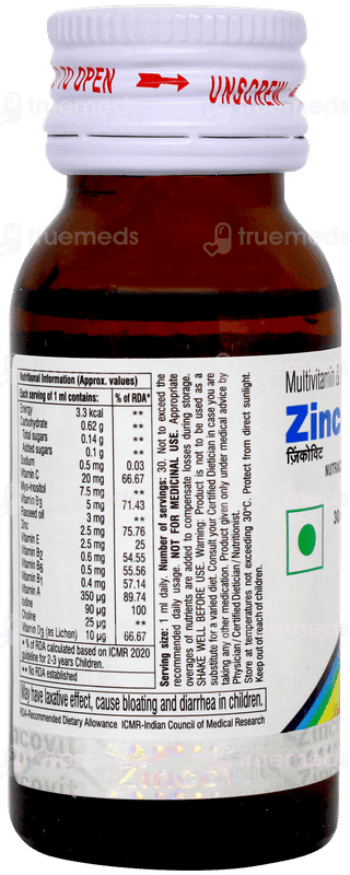 Zincovit Oral Drops 30ml