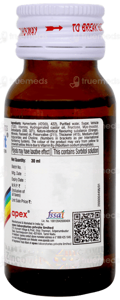 Zincovit Oral Drops 30ml