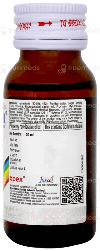 Zincovit Oral Drops 30ml