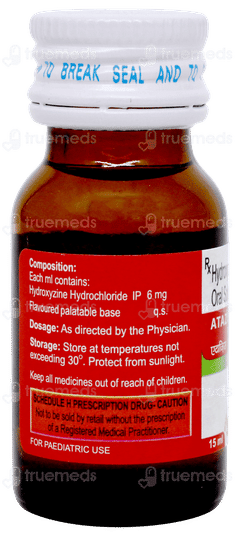 Atazis Orange Flavour Oral Drops 15ml