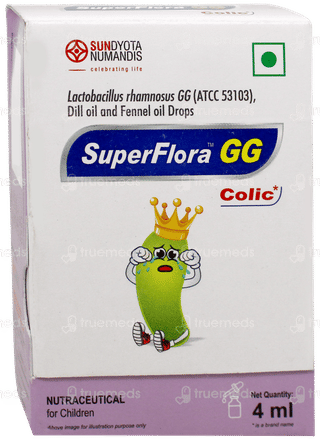 Superflora Gg Colic Oral Drops 4Ml