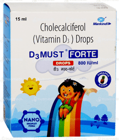 D3 Must Forte Pineapple Flavour Oral Drops 15ml D3 Must Forte Pineapple Flavour Oral Drops 15ml