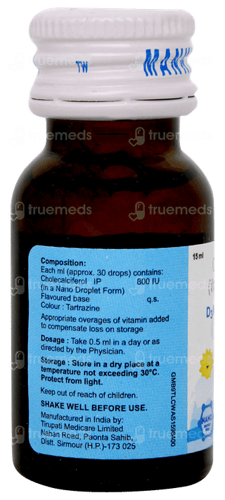 D3 Must Forte Pineapple Flavour Oral Drops 15ml