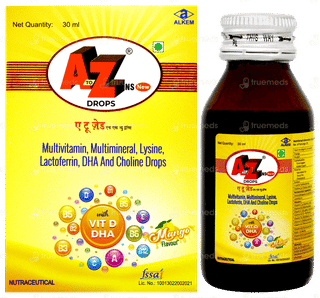 A To Z Ns New Mango Flavour Oral Drops 30ml