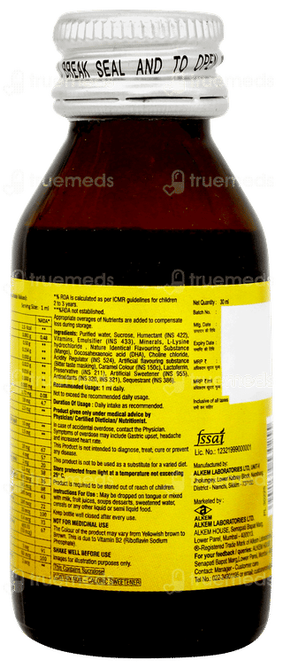 A To Z Ns New Mango Flavour Oral Drops 30ml