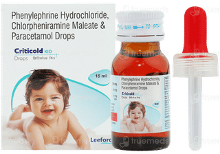 Criticold Kid Oral Drops 15Ml