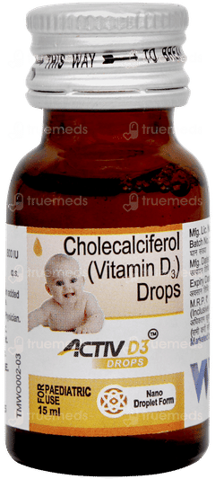 Activ D3 Oral Drops 15ml