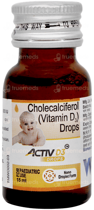 Activ D3 Oral Drops 15ml
