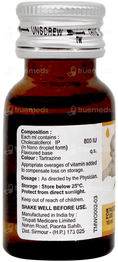 Activ D3 Oral Drops 15ml