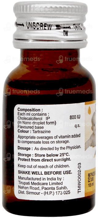 Activ D3 Oral Drops 15ml