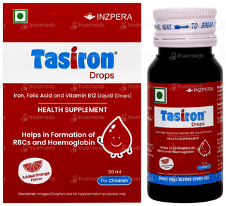 Tasiron Orange Flavor Oral Drops 30ml