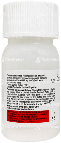 Monocef O 25 Orange Peppermint Flavour Oral Drops 10ml