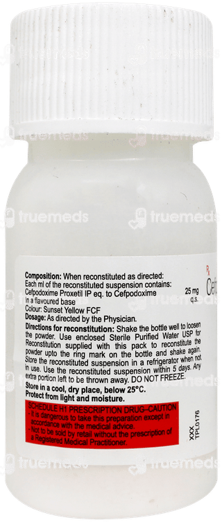 Monocef O 25 Orange Peppermint Flavour Oral Drops 10ml