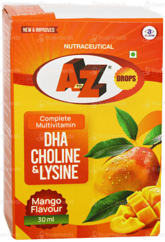 A To Z New & Improved Mango Flavour Oral Drops 30ml