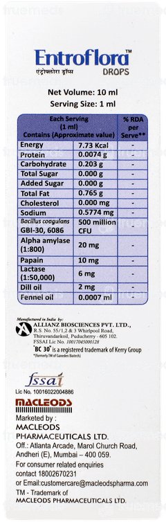 Entroflora Oral Drops 10ml