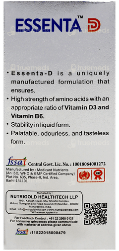 Essenta D Oral Drops 30Ml