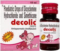 Decolic Orange Flavoured Oral Drops 15Ml