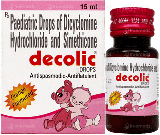 Decolic Orange Flavoured Oral Drops 15Ml