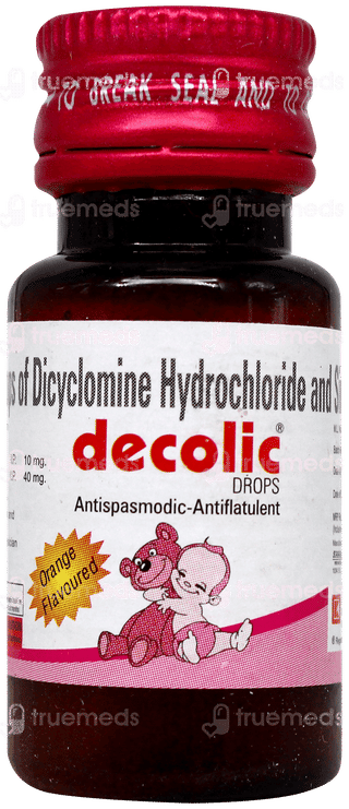 Decolic Orange Flavoured Oral Drops 15Ml