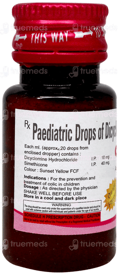 Decolic Orange Flavoured Oral Drops 15Ml