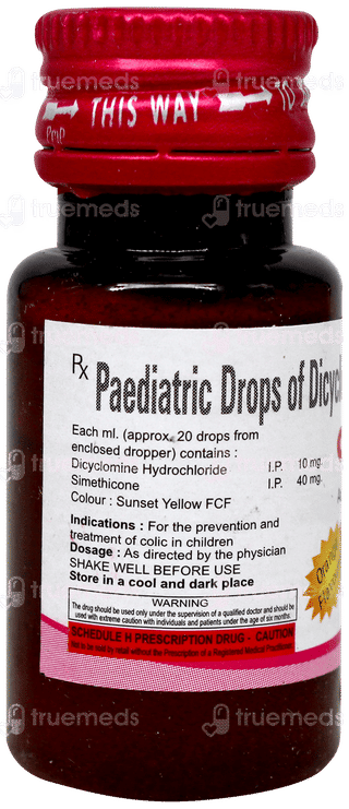 Decolic Orange Flavoured Oral Drops 15Ml