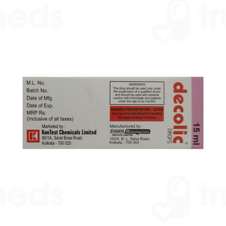 Decolic Orange Flavoured Oral Drops 15ml