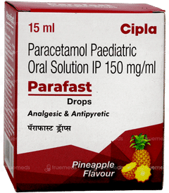 Parafast 150mg Pineapple Flavour Oral Drops 15ml