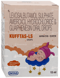 Kufftas Ls Pineapple Flavour Oral Drops 15ml