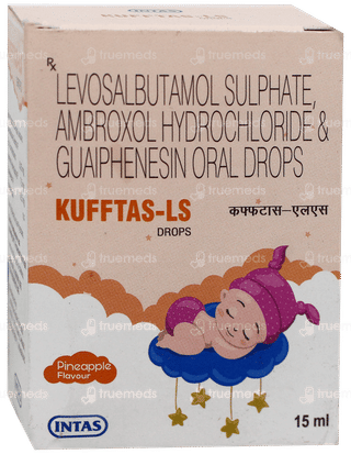 Kufftas Ls Pineapple Flavour Oral Drops 15ml