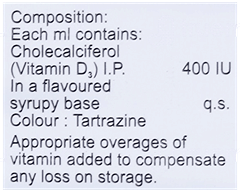 Stad D3 400Iu Mango Flavour Oral Drops 15Ml