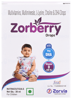 Zorberry Oral Drops 30Ml