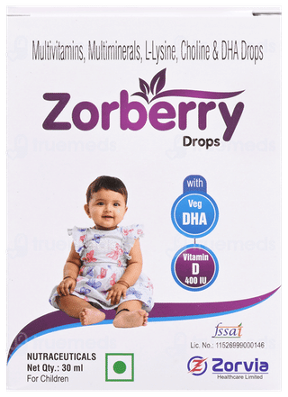 Zorberry Oral Drops 30Ml