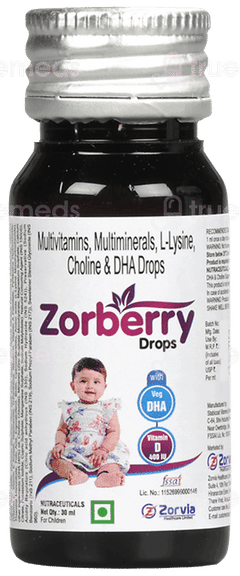 Zorberry Oral Drops 30Ml