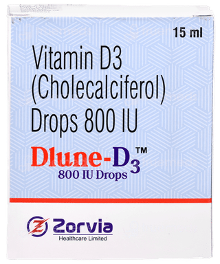 Dlune D3 800 Oral Drops 15Ml