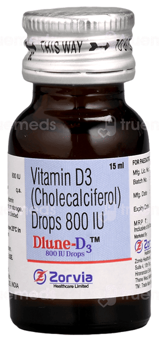 Dlune D3 800 Oral Drops 15Ml