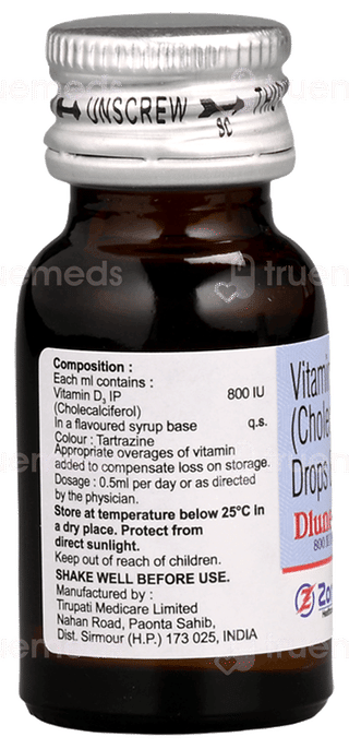 Dlune D3 800 Oral Drops 15Ml