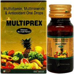 Multiprex Mix Fruit Flavour Oral Drops 30Ml Multiprex Mix Fruit Flavour Oral Drops 30Ml